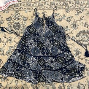 Beachy patterned sundress